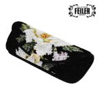 FEILER フェイラー メガネケース　feiler50　ホック式　クロ