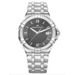 【ノベルティプレゼント】MAURICE LACROIX(モーリスラクロア) AIKON Date 42mm(アイコン デイト 42mm)　AI1008-SS002-330-1