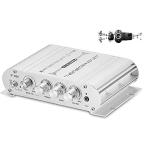 小型 2.1ハイファイHI-FI ステレオ ミニ パワーアンプ 高性能 高音質 CD DVD PC MP3 家庭用・車載用適用 スピーカー