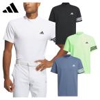 ショッピングアディダス アディダス ゴルフ adidas Golf ゴルフウエア メンズ 半袖モックネックシャツ 「 IKK67 」 吸汗速乾 2024春夏モデル