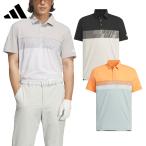  Adidas Golf adidas Golf одежда для гольфа мужской рубашка с коротким рукавом TWISTKNIT цвет блок стрейч . пот UPF50+ [ RG650 ] 2026 весна лето модель [ наш магазин наличие товар ]