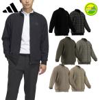  Adidas Golf adidas Golf одежда для гольфа мужской блузон водоотталкивающий двусторонний полный Zip [ VS128 ] 2026 осень-зима модель [ наш магазин наличие товар ]
