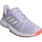 adidas(アディダス) コートジャム バウンス W レディース テニスシューズ オールコート CourtJam Bounce W シグナルコーラル/PP