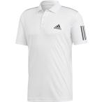 adidas(アディダス) TENNIS CLUB 3STR POLO ホワイト/ブラック