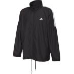 adidas(アディダス) M MUSTHAVES ベーシック ウインドブレーカージャケット (裏起毛) BLK