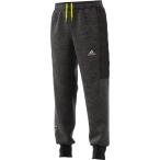adidas(アディダス) B TRN ハイブリッド パンツ (裏起毛) BLK/ソーラーYEL