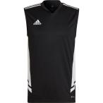 adidas（アディダス） CONDIVO22 スリーブレスジャージー BLK/WHT