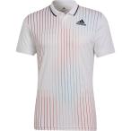 adidas(アディダス) M MEL ポロシャツ WHT/BLK/レガシ