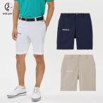 アンパスィ and per se ゴルフウエア メンズ ハーフパンツ エアリークロス マルチストレッチ 撥水 抗菌防臭 通気 「 AMS5556E2 」 2026春夏モデル 【当店在庫品