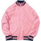 BONMAX(ボンマックス) 【男女兼用・ジュニア カジュアルウェア】 スタジアムジャケット ピンク