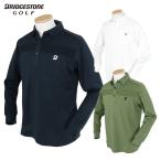 ショッピングウエア ブリヂストンゴルフ BridgestoneGolf ゴルフウエア メンズ 長袖シャツ 4WAYストレッチ 吸汗速乾 胸ポケット付き 「 FGM07F 」 2025秋冬モデル 【当店在庫品】