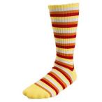 R×LSOCKS(アールエルソックス) RLメリノ・ナロボーダー イエロー