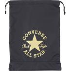 ＣＯＮＶＥＲＳＥ（コンバース） スポーツ バッグ マルチバッグ 星 かわいい アンクルパッチ ランドリーバッグ ブラック/ゴールド