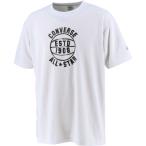 CONVERSE(コンバース) プリントTシャツ メンズ シャツ Tシャツ バスケ バスケットボール 半袖 温感プリント 吸汗 速乾 スポーツ トレーニング ウェア トップス