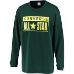 ＣＯＮＶＥＲＳＥ（コンバース） プリントロングスリーブシャツ Ｄグリーン