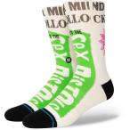 スタンス STANCE ソックス BOLLOCKS OFF WHITE OFF WHITE