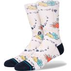 スタンス STANCE ソックス ISLAND HOPPER CREW VINTAGE WHT VINTAGE WHT