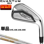 QUANTUM MAX アイアン ダイナミックゴールドスチールシャフト 単品 【カスタムクラブ 特注】 Callaway キャロウェイ 日本正規品 クアンタム 2026新製品
