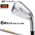 X FORGED アイアン ダイナミックゴールド120スチールシャフト 6本セット(#5〜9、PW) 【カスタムクラブ 特注】 キャロウェイ 日本正規品 2024モデル