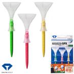 DAIYA GOLF diamond Golf стандартный товар Tomahawk SPXtoma Hawk чай большой head Golf чай [ чай выше высота 40~50mm(3 шт. входит ) TE-505 ]