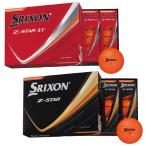 【限定色プレミアムパッションオレンジ】DUNLOP ダンロップ 日本正規品 SRIXON スリクソン Z-STAR シリーズ 2025モデル ゴルフボール1ダース(12個入)