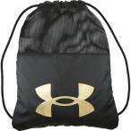 UNDER ARMOUR(アンダーアーマー) UA サックパック ハーフメッシュ BLK/GLD