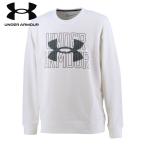 UNDER ARMOUR(アンダーアーマー) UA Rival Terry Logo Crew ONYX WH/PITC 1370391 【マルチスポーツ スウェット・トレーナー】