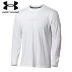 UNDER ARMOUR(アンダーアーマー) UA HW CHARGED COTTON LS WHITE / 1371913 【マルチスポーツ Ｔシャツ】