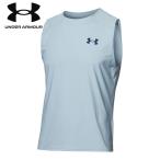 UNDER ARMOUR(アンダーアーマー) UAアイソチル スリーブレス Tシャツ(トレーニング/MEN) BREAKER BL/ 1372671 【マルチスポーツ Ｔシャツ】