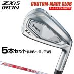 ZXi5 アイアン NSPRO MODUS3 TOUR120スチールシャフト 5本セット(I#6〜9、PW) 【カスタムクラブ 特注】 ダンロップ 日本正規品 スリクソン 2025新製品