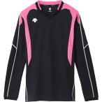 デサント(DESCENTE) 長袖ゲームシャツ ブラック/ピンク