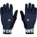 le coq sportif(ルコック) Full Finger Mega Pad Gloves/フルフィンガー厚手パッドグローブ ネイビー