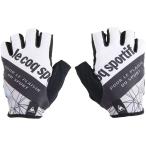 le coq sportif(ルコック) プリントグローブ+ 男女兼用 ユニセックス サイクル Print Glove + ブラック