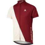le coq sportif(ルコック) Essential Jersey/エッセンシャル半袖ジャージ メンズ ブラック/レッド