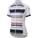 le coq sportif(ルコック) ストライプ ジャージー レディース サイクルウェア Stripe Jersey ホワイト