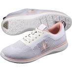 le coq sportif(ルコック) LA エール フランスニット スタイル ホワイト×ピンク レディース