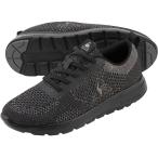 le coq sportif(ルコック) LA セーヌ II ワイド フランスニット ブラック レディース