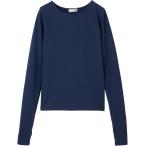 le coq sportif(ルコック) ボートネック 長袖シャツ レディース ネイビー