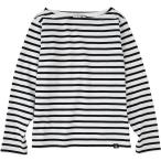 le coq sportif(ルコック) 長袖ボーダーシャツ ブラック