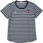 le coq sportif(ルコック) ルコックスポルティフ 半袖ボーダーシャツ レディース ネイビー