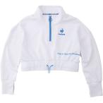 le coq sportif（ルコック） ショート丈ハーフジップスウェット ホワイト