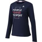 le coq sportif(ルコック) 長袖シャツ レディース テニスウェア ネイビー