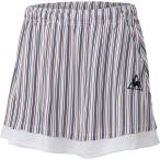 le coq sportif(ルコック) ストライプスコート レディース テニス JTA公認 ホワイト