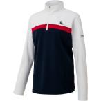 le coq sportif(ルコック) ハーフジップ長袖シャツ ホワイト