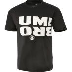 UMBRO(アンブロ) HE 半袖ドライTシャツ/ビックワード ブラック