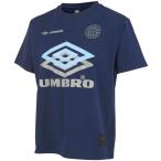UMBRO（アンブロ） HE 半袖Tシャツ／ビッグロゴ ネイビー