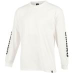 UMBRO(アンブロ) HE 長袖Tシャツ/スリーブプリント Sホワイト