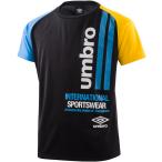 UMBRO(アンブロ) ワードロゴ S/Sシャツ ブラック
