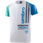 UMBRO(アンブロ) ワードロゴ S/Sシャツ ホワイト