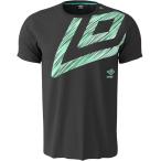 UMBRO(アンブロ) ドライグラフィックS/S シャツ ブラック